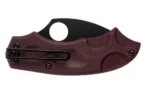 SPYDERCO MEERKAT MM 2.02" BURG/BLK - alternate view 2