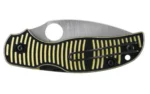 SPYDERCO SAGE 5 SALT 3" YLW/SLV PLN - alternate view 2
