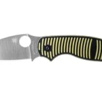 SPYDERCO SAGE 5 SALT 3" YLW/SLV PLN