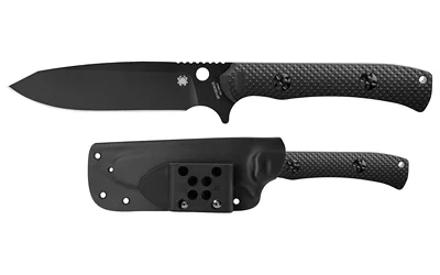 spyderco-skoli-468-black-primary-1 SPYDERCO SKOLI 4.68" BLK/BLK SHEATH