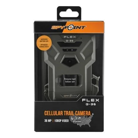 GG TELECOM /SPYPOINT Spypoint FLEX-G36 Cellular Camera 36MP (TWIN PACK)