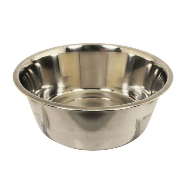 Leather Brothers Inc. DBA Omnipet Omnipet Standard Bowls Stainless Steel 3 qt
