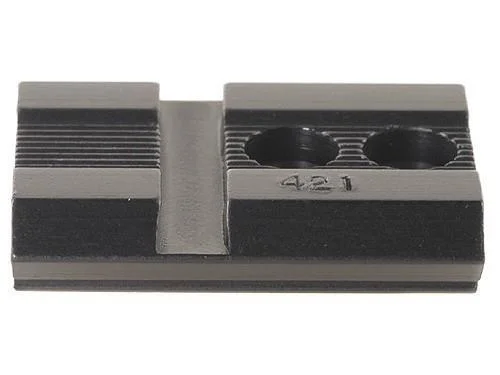 Weaver Standard Top Mount Aluminum Scope Base - Matte - #421M - Remington 7 W/4 Hole