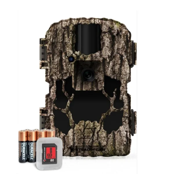 Gsm Stealth Cam Prevue 26 Combo with Video Batteries and 16GB SD Included Camo 720p 26MP