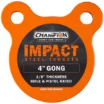 Champion Traps & Targets Champion Impact Steel Gong Target 4" Round