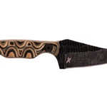 Stroup Knives STROUP MINI1 3" ACD ETCH CAMO W/SHT