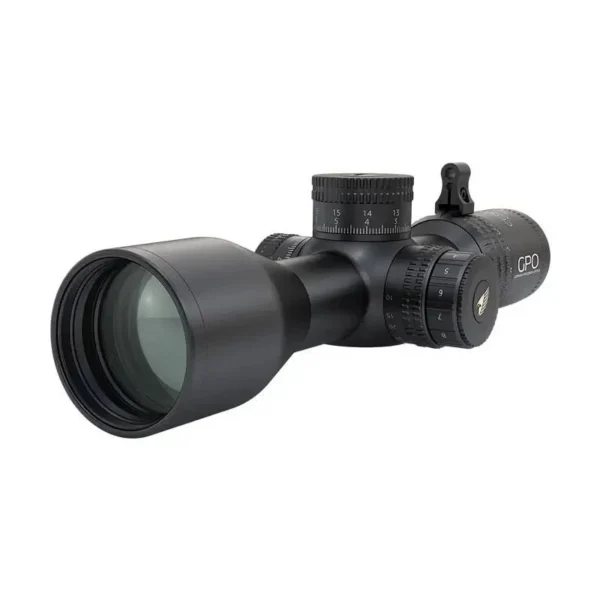 German Precision Optics GPO Centuri 4x Super Compact Rifle Scope 4-16x44i 30mm FFP MIL Illum. Black