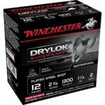 Winchester Ammunition Winchester Super-X Drylok Super Steel Shotshells 12 ga 2-3/4" 1-1/4 oz 1300 fps #2 25/ct