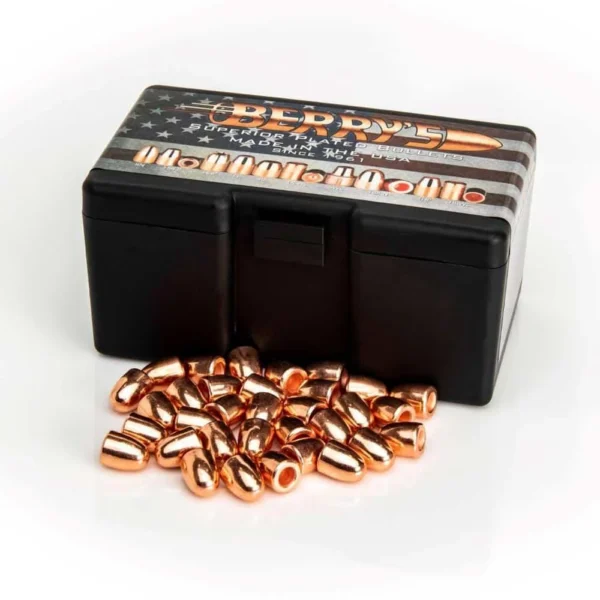 Berry's Mfg Berry's Superior Plated Handgun Bullets .45 ACP .452" 185 gr HBRN 500/ct