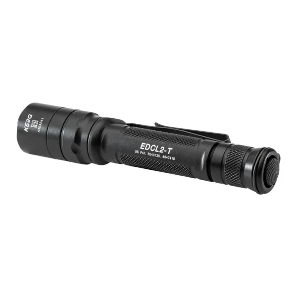 Surefire Llc Surefire EDCL2-T Dual Output Everyday Carry Flashlight 1200 Lumens Black
