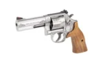 Smith & Wesson Inc. S&W Model 686 Plus Engraved Handgun .357 Mag/38 Spl 7rd Capacity 4.13" Stainless Barrel Walnut Grips
