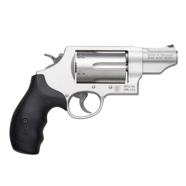 Smith & Wesson Inc. S&W Governor Silver Handgun .45 Colt/410 ga 6rd Capacity 2.75" Barrel -USED