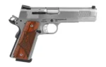 Smith & Wesson Inc. S&W M1911 E-Series Handgun .45 Auto 8rd Magazines(2) 5" Barrel Wood Grips - alternate view 3