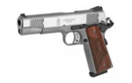 Smith & Wesson Inc. S&W M1911 E-Series Handgun .45 Auto 8rd Magazines(2) 5" Barrel Wood Grips - alternate view 4