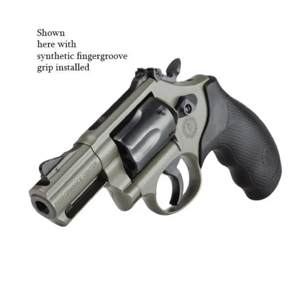 Smith & Wesson Inc. S&W PC Model 19 Carry Comp Handgun .357 Mag/.38 Spl(+P) 6rd Capacity 2.5" Barrel Moss Cerakote Rosewood
