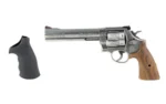 Smith & Wesson Inc. S&W Model 629 Engraved Handgun .44 Mag/.44 Spl 6rd Capacity 6.5" Stainless Barrel Walnut Grips