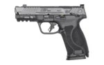 Smith & Wesson Inc. S&W PC M&P 10mm M2.0 Carry Comp Handgun 10mm Auto 10rd Magazines(2) 4" Barrel OR Thumb Safety Black
