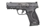 Smith & Wesson Inc. S&W PC M&P 10MM M2.0 Carry Comp Handgun 10mm Auto 15rd Magazines(2) 4" Barrel OR No Thumb Safety Black