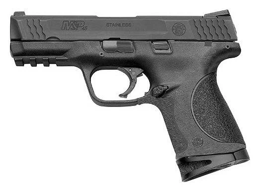 Smith & Wesson Inc. S&W LE M&P 45C Handgun .45 ACP 8rd Magazine 4" Barrel No Magazine Safety Night Sights-DEMO