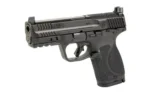 Smith & Wesson Inc. S&W M&P 9 M2.0 Compact Optic Ready Handgun 9mm Luger 10rd Magazines(2) 4" Barrel Thumb Safety Balck