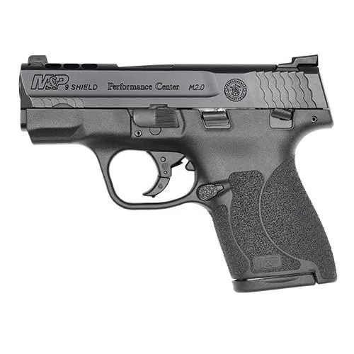 sw-mp-9-shield-m2-0-9mm-used-primary-1 Smith & Wesson Inc. S&W Performance Center Ported M&P 9 SHIELD M2.0 Handgun 9mm Luger 7rd Magazine 3.1" Barrel Tritium Night