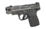 Smith & Wesson Inc. S&W PC M&P 9 Shield Plus Carry Comp Handgun 9mm Luger 10rd Magazines(2) 4" Barrel Thumb Safety