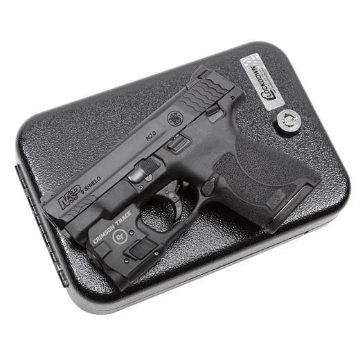 Smith & Wesson Inc. S&W M&P Shield M2.0 Defense Kit Handgun 9mm Luger 8rd Magazine 3.1" Barrel Black with Crimson Trace Tact