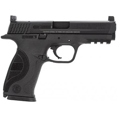 Smith & Wesson Inc. S&W M&P9 Double Action Handgun 9mm Luger 10rd Magazine(1) 5" Barrel Black -USED
