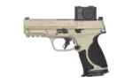 Smith & Wesson Inc. S&W M&P9 M2.0 Metal Comp Spec Series VI Bundle 9mm Luger 15rd Magazines(3) 4" Comp Barrel Champagne