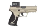 Smith & Wesson Inc. S&W M&P9 M2.0 Metal Comp Spec Series VI Bundle 9mm Luger 15rd Magazines(3) 4" Comp Barrel Champagne