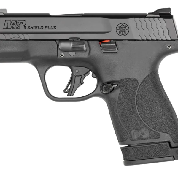 Smith & Wesson Inc. S&W M&P9 Shield Plus Handgun 9mm Luger 10rd Capacity 3.1" Barrel No Manual Safety Black USED
