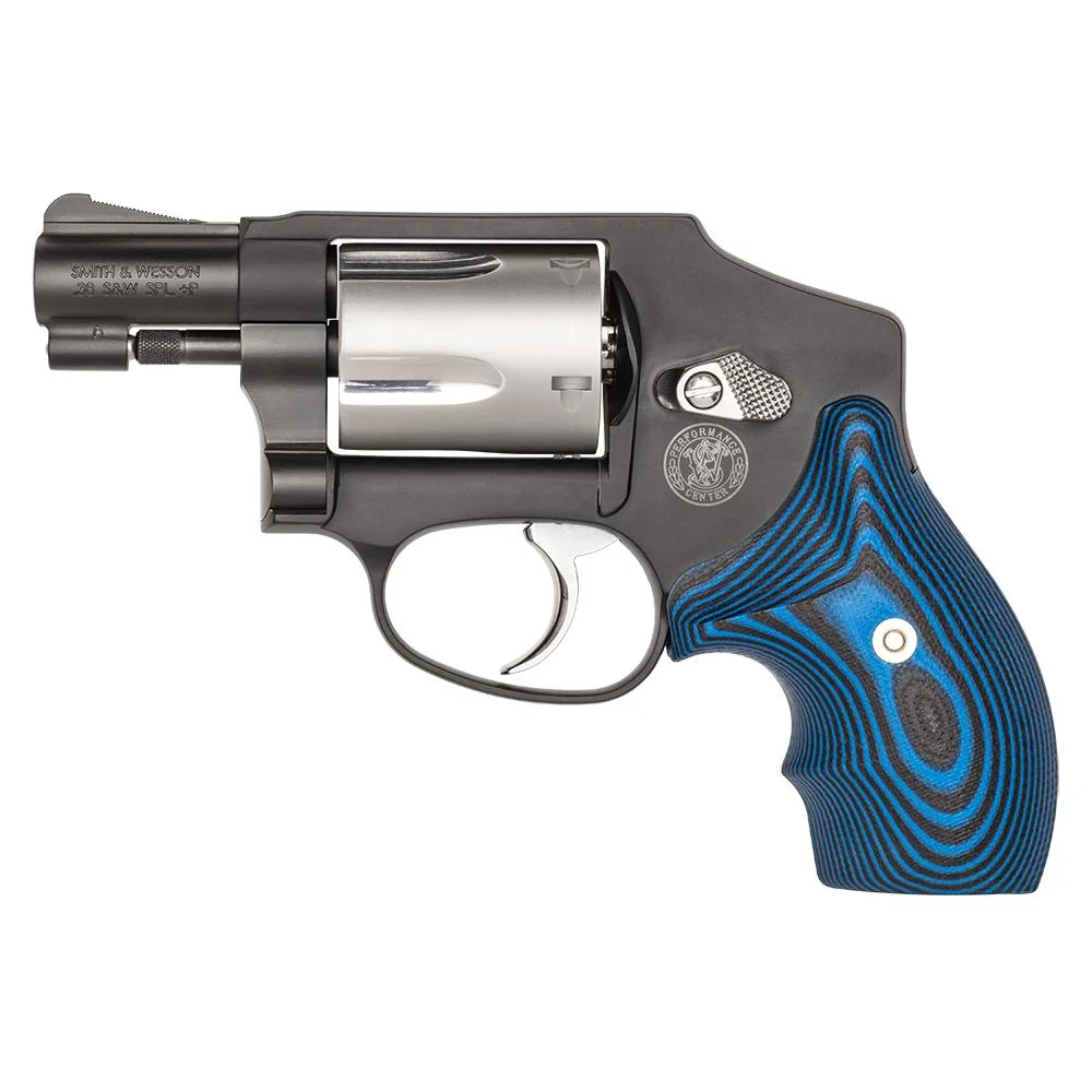 sw-performance-center-442-38-spl-primary-2 Smith & Wesson Inc. S&W Exclusive Performance Center 442 Handgun .38 Spl(+P) 5rd Capacity 1.88" Barrel PC Tuned Blue/Black VZ