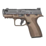 Smith & Wesson Inc. S&W PC Shield-X Carry Comp Midnight Bronze Handgun 9mm Luger 13(1)&15(1)rd Magazines 3.6" Ported Barrel