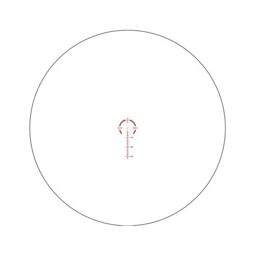 10 Ring Swampfox Arrowhead LPVO Series Rifle Scope 1-6x24 30mm SFP IR BDC Black