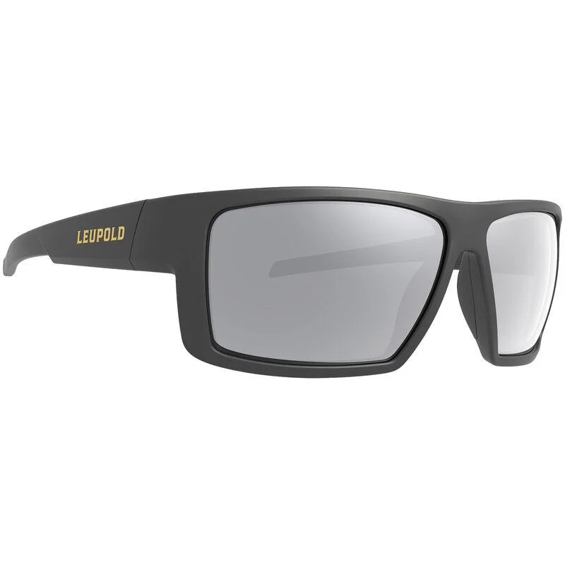 switchback-shooting-glasses-matte-black-shadow-grey-primary-1 Leupold & Stevens Inc. Leupold Switchback Shooting Glasses Matte Black with Shadow Grey Flash