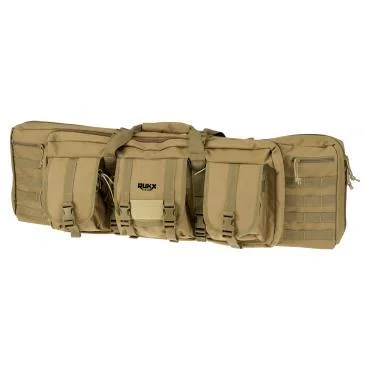 American Tactical Inc-ATI ATI 36in TACTICAL DOUBLE GUN CASE TAN RUKX GEAR
