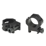 Weaver 4-Hole Tactical Picatinny Aluminum Scope Rings 1" High Matte