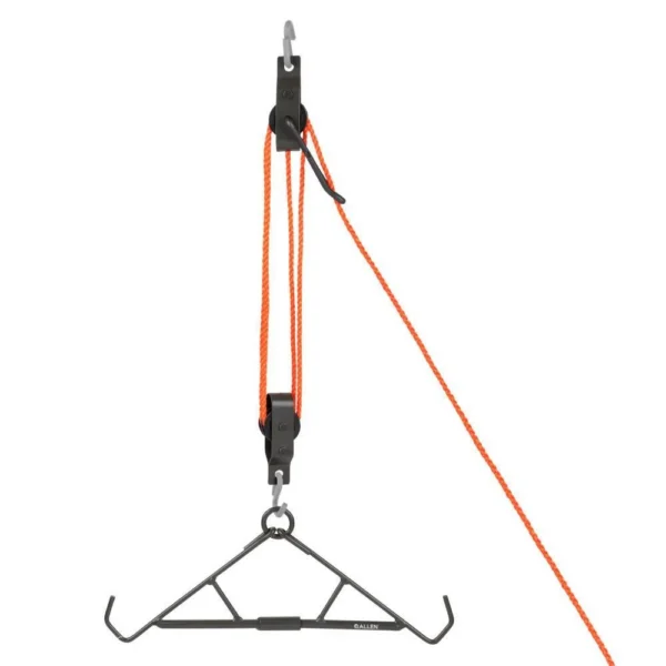 The Allen Company Inc. Allen Takedown Gambrel and Hoist Steel 500 lbs Orange