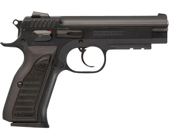 Italian Firearms Group IFG Tanfoglio Combat Handgun 9mm Luger 16rd Magazine 4.40" Barrel Black Steel Slide Black Polymer Grip