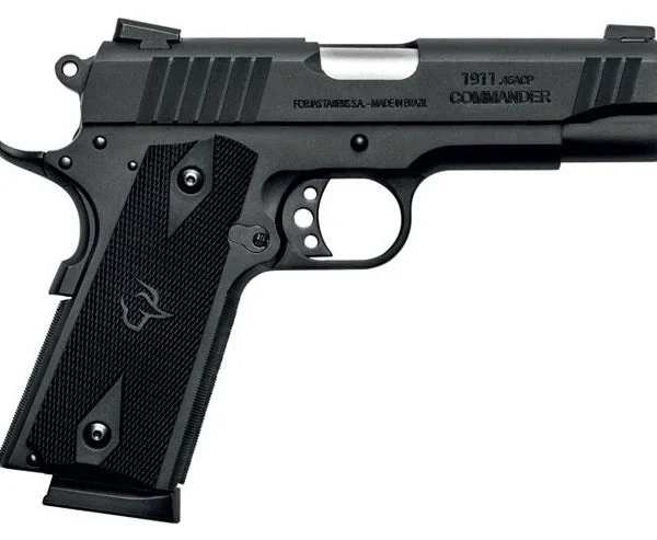 Taurus International Inc. 1911 Commander 45ACP BK/BK 4.25"" 2x8