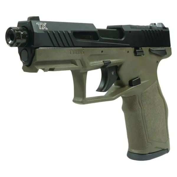 Taurus International Inc. Taurus 2TX22TORO Handgun .22 LR 10rd Magazines 4.6" Threaded Barrel Black Slide/ODG Frame