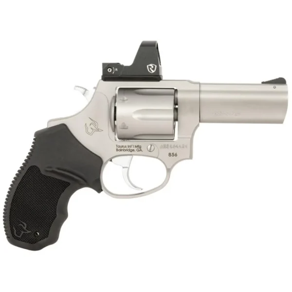 Taurus International Inc. Taurus 856 TORO Handgun 38 Spl 6rd Capacity 3" Barrel Silver with Black Grip Red Dot Ready