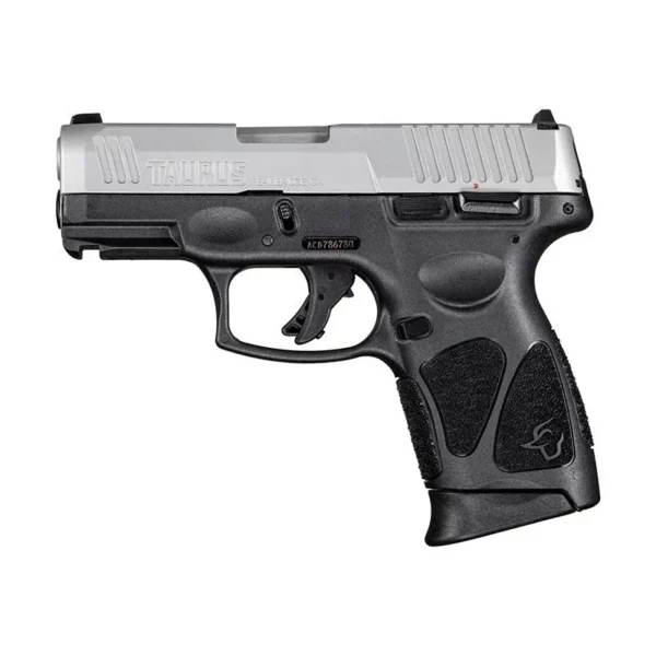 Taurus International Inc. Taurus G3C Handgun 9mm Luger 10rd Magazines(2) 3.26'' Barrel Stainless Slide/Black Grip
