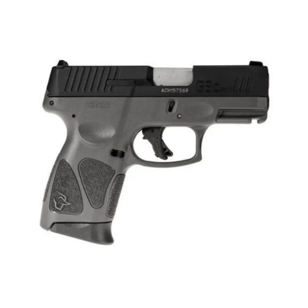 Taurus International Inc. Taurus G3C "Black Slide/Gray Frame" Handgun 9mm Luger 12rd Magazines(2) 3.26'' Barrel
