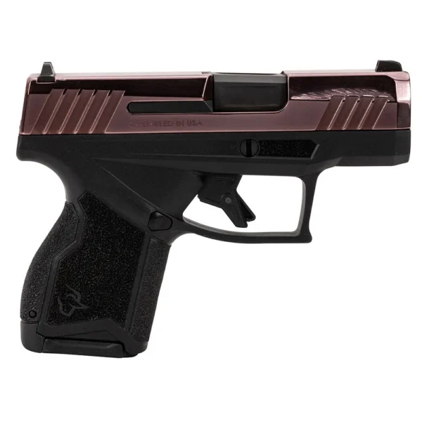 Taurus International Inc. Taurus GX4 Handgun 9mm Luger 11rd (1) & 13rd (1) Magazines 3" Barrel Rose Gold Slide and Black