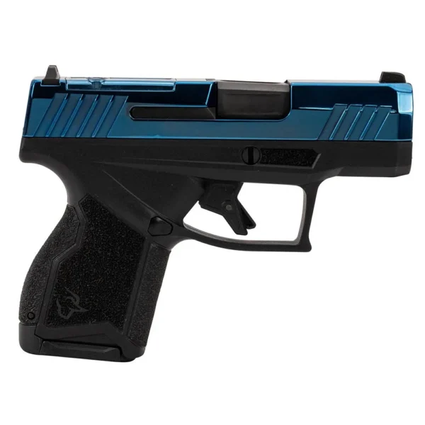 Taurus International Inc. Taurus GX4 Handgun 9mm Luger 11rd (1) & 13rd (1) Magazines 3" Barrel Blue Slide and Black