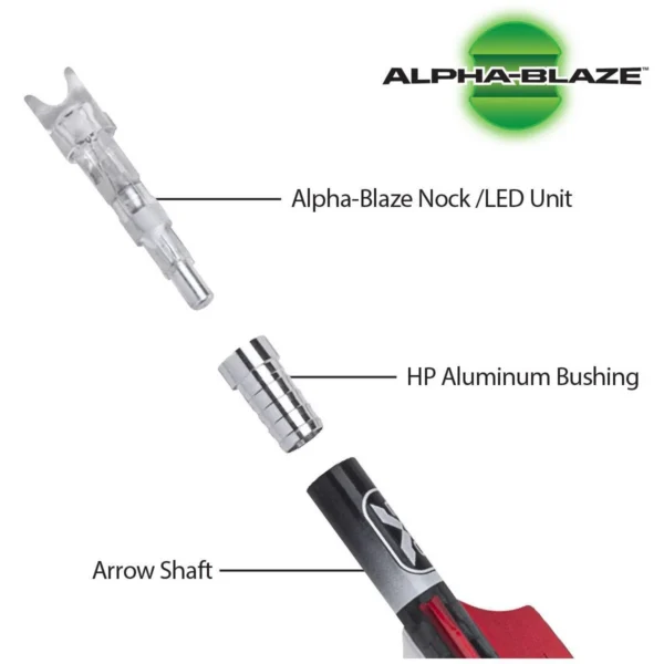 Tenpoint Crossbow Technologies TenPoint EVO-X CenterPunch Lighted Alpha-Blaze Carbon Arrows 16" 3/ct