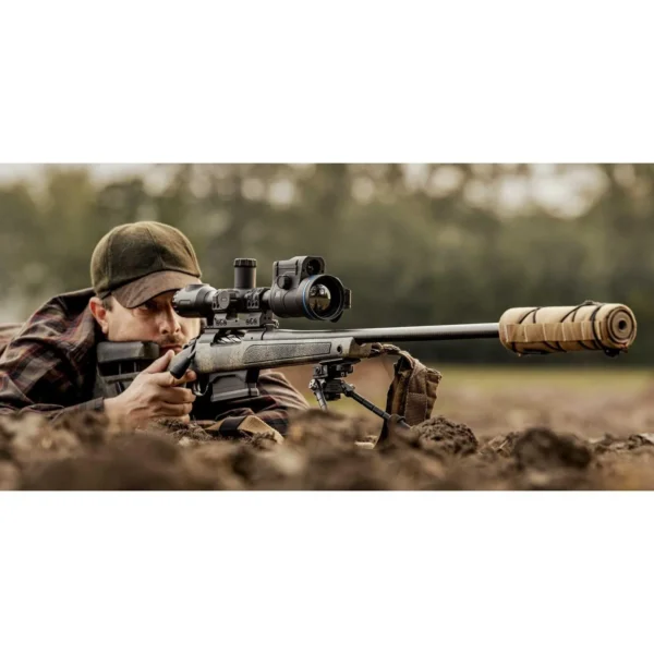 Sellmark Corporation Pulsar Thermion 2 LRF XG60 Thermal Rifle Scope 4-24x60 with 30mm Cantilever Mount