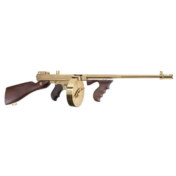 Kahr Arms Auto Ordnance 1927A-1 Deluxe Carbine Rifle .45 Cal 20rd (1) & 50rd (1) Magazines 16.5" Barrel Gold Plated