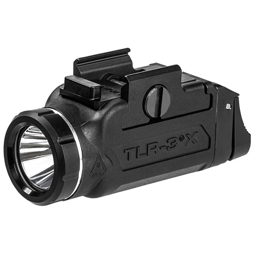 tlr-3x-handgun-light-500-lumens-primary Streamlight TLR-3 X Handgun Light for Glock Slimline CR123A 500 Lumens Black